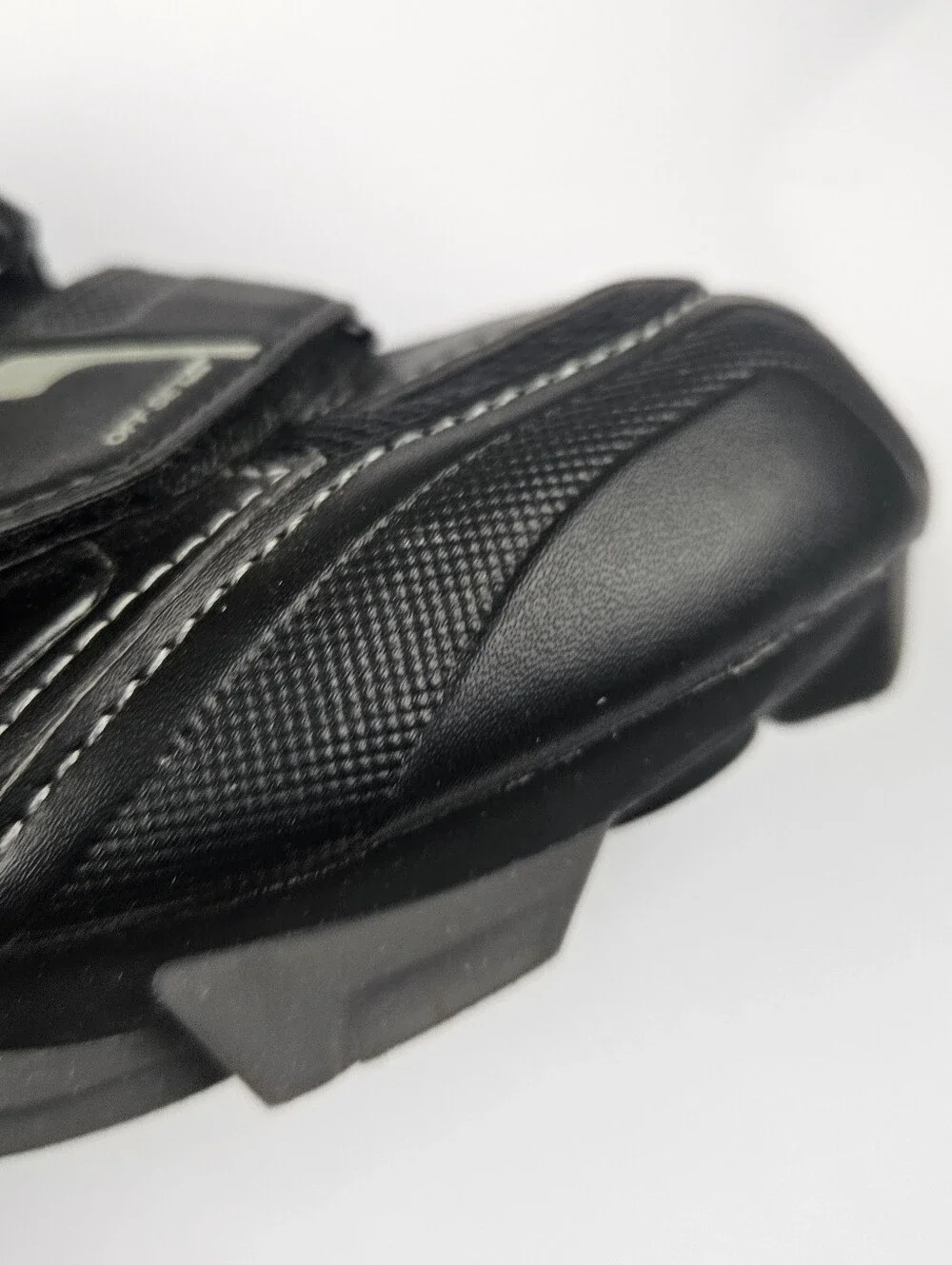 Shimano Black Cycling Shoes with Blue Insole Accents